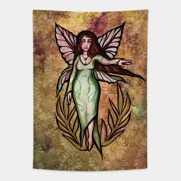 Devoted Fairy Tapestry by bubbsnugg