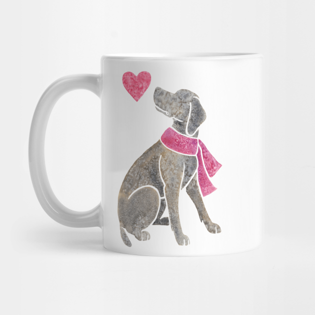 weimaraner mug