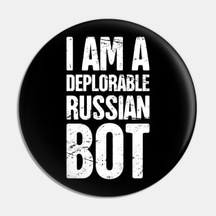 Funny Russian Bot / Internet Troll Pin