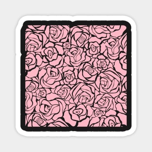 flower illustration Magnet