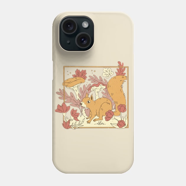 Squirrel Whisperer Funny Forest Animal Squirrel Lover Phone Case by lunacreat