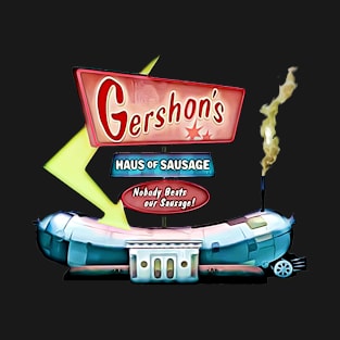 Gershon's Haus of Sausage - Time Machine Tour T-Shirt