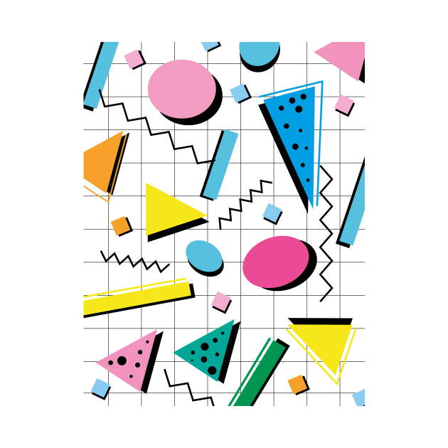 80s retro pattern by nickemporium1