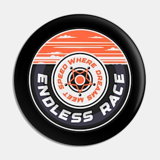 Endless Race Pin