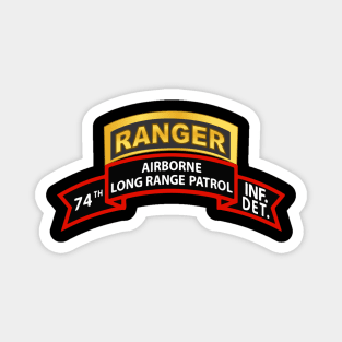 74th Infantry - Airborne Long Range Patrol (LRP)  X 300 Magnet