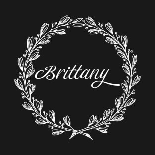 Brittany Floral Wreath T-Shirt