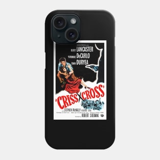 Criss Cross Vintage Poster Phone Case