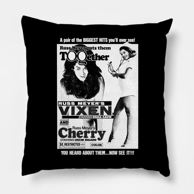 Vixen Pillow by CosmicAngerDesign