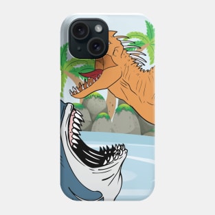 Shark And Dinosaur For Boys Gifts Phone Case