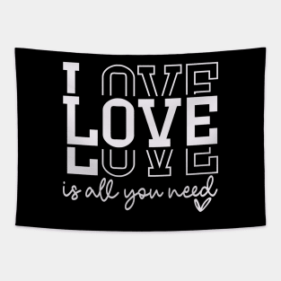 Love is All You Need Valentine's Day Tapestry