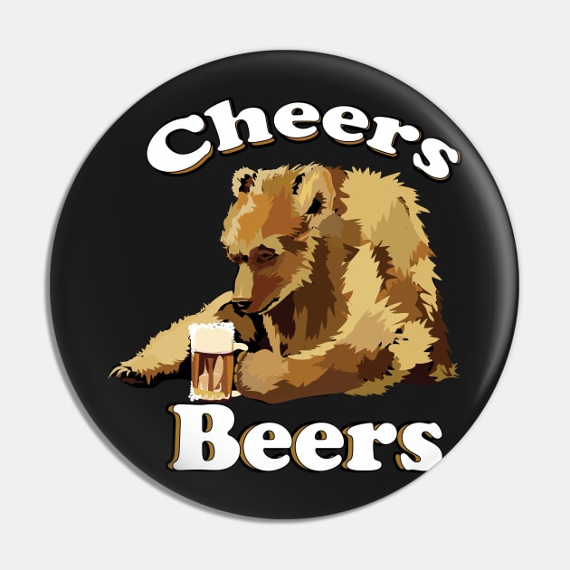 Cheers Beers Pin by ACGraphics