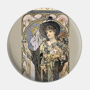 Sarah Bernhardt as Tosca Pin