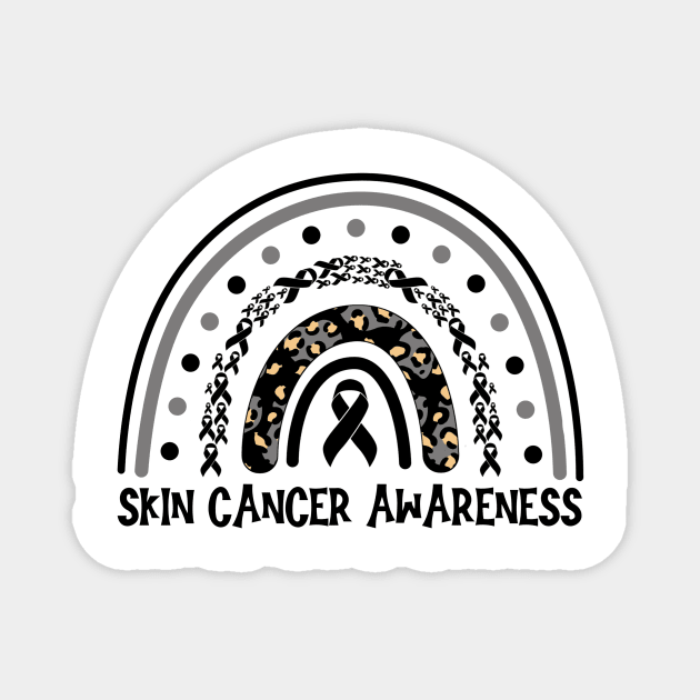 Skin Cancer Awareness Magnet by Geek-Down-Apparel