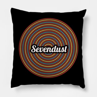 Sevendust / Funny Circle Style Pillow