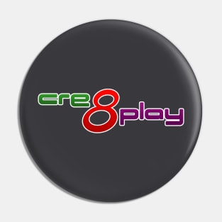 Cre8Play Logo Tee Pin