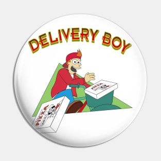 Delivery Boy Pin