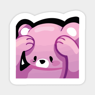 MayoNo cute bear emoji - pixieguts Magnet