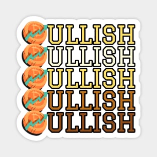 Bullish Bitcoin BTC Crypto Design Magnet