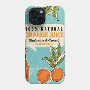 Vintage Orange Juice Ad Phone Case