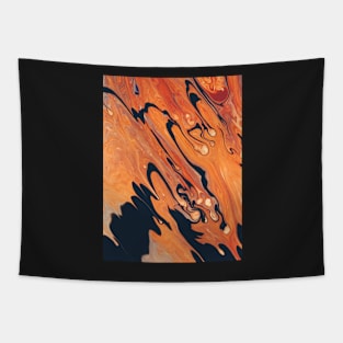 Orange Burst Tapestry