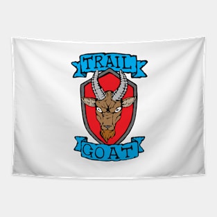 Trail Goat - Goat Rage - Emblem - Colour Tapestry