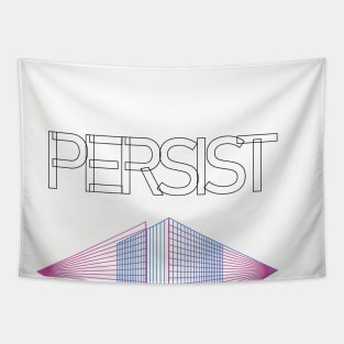 Persist vintage syle Tapestry