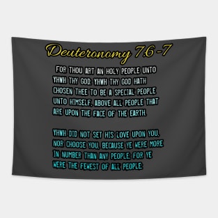 Deuteronomy 7:6-7 Tapestry