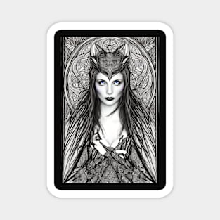 A gorgeous Witch design , From the witch collection. Magnet