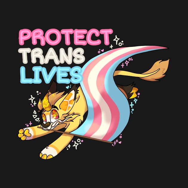 PROTECT TRANS LIVES caprisun by tyler-rose