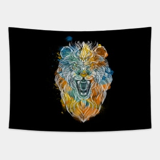 ornamental lion Tapestry