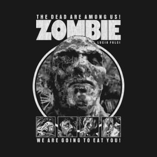 Zombie, Lucio Fulci, Italian Horror T-Shirt