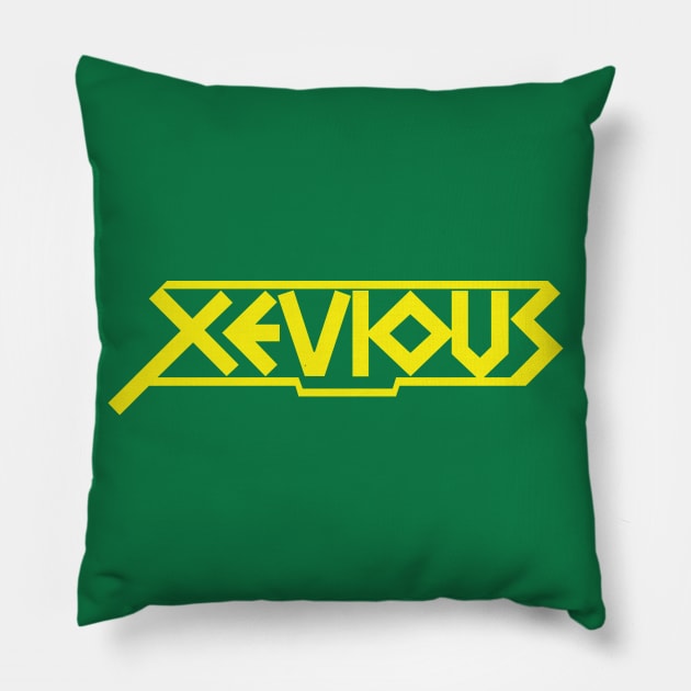 Xevious Arcade Game Pillow by nametaken