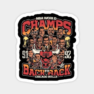Chicago NBA World Champs Magnet