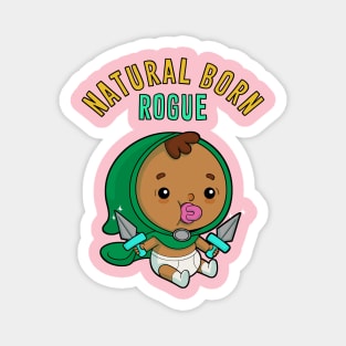 Natural Born Rogue - medium skin tone Magnet