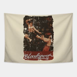 Bloodsport Championship Poster Tapestry