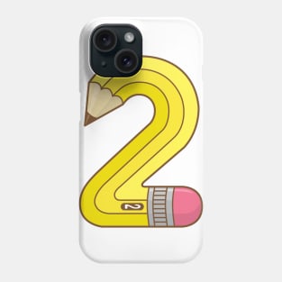 #2 Pencil Phone Case