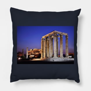 The Temple of Olympian Zeus & the Acropolis Pillow