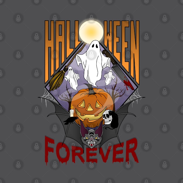 Halloween Forever by Screen Fiend Merch