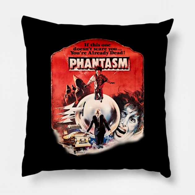 phantasm Pillow by UNDER THE QUARTER