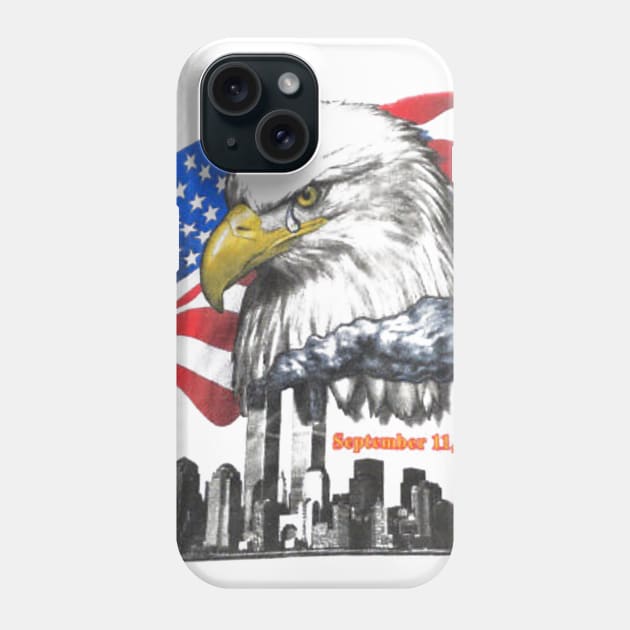 Vintage Style 9/11 Phone Case by dwatkins