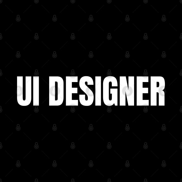 UI Designer - Simple Bold Text by SpHu24