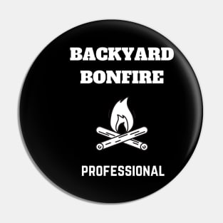 Backyard Bonfire Professional Pin