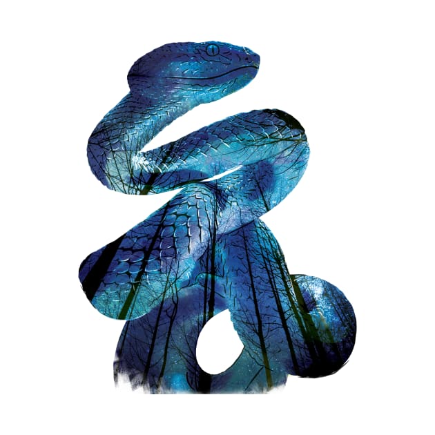 Aqua Snake by polliadesign