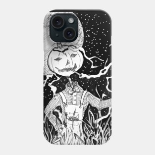 Grumpy Pumpkinhead Phone Case