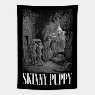 Skinny Puppy / / Original Fan Art Tribute Design Tapestry