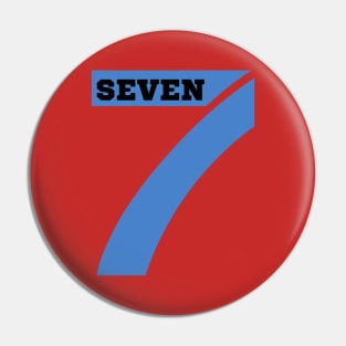 Seven Warriors Volleyball team Pin