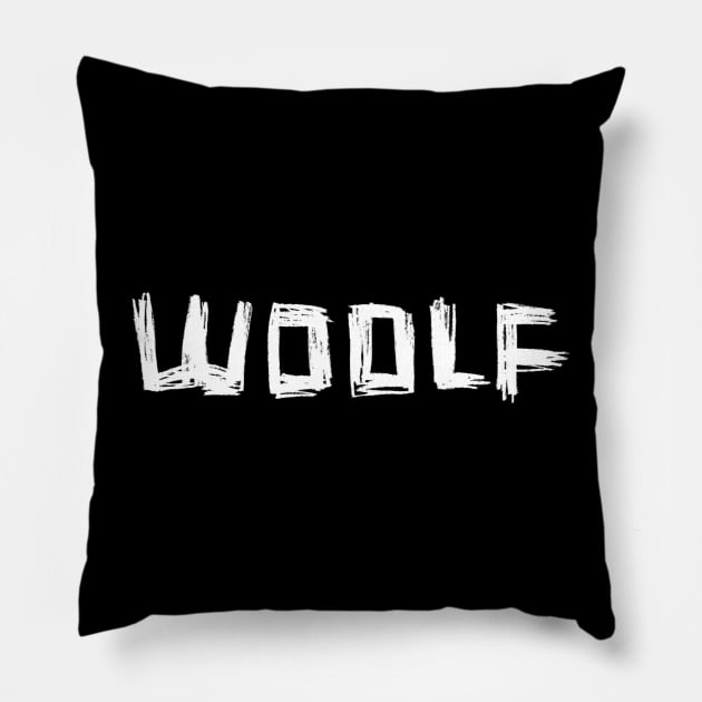 Female Writer: Virginia Woolf Pillow by badlydrawnbabe