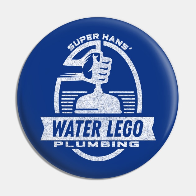 Super Hans' Water Lego Plumbing Pin by DankFutura