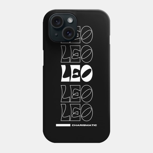 Leo Zodiac Sign Phone Case by Juliet & Gin