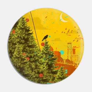 PORTLAND TREES Pin